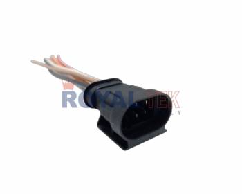 FICHA DE CONEXION ROYALTEK 6 VIAS (SEIS) BOMBA COMBUSTIBLE RENAULT - CONTRAFICHA RTF1720 - VENTA EN PAQUETES DE 5 UNIDADES ---